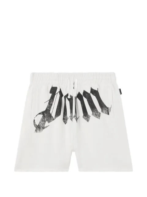 Palm Angels Big Waist Logo sweatshorts