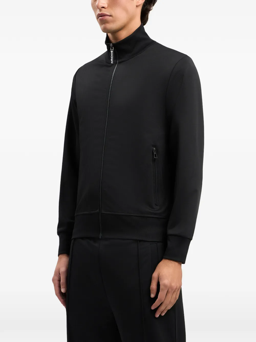 Palm Angels Trainingsjack met logoprint Zwart