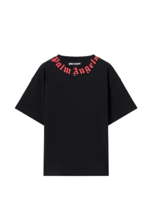 Palm Angels Logo Oversized T-shirt | Black | FARFETCH