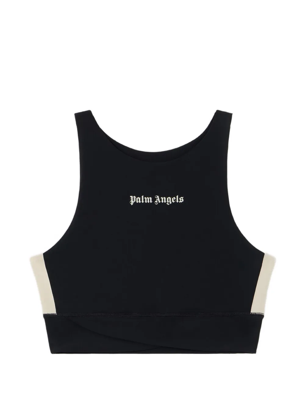 Palm Angels Oberteil mit Logo - Schwarz