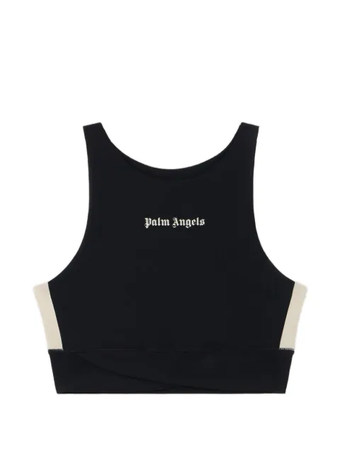 Palm Angels top con logo clásico