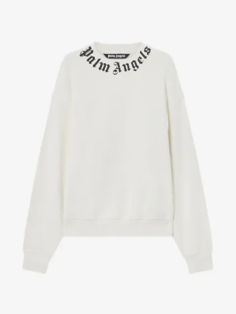 Palm Angels sweat à logo à l'encolure