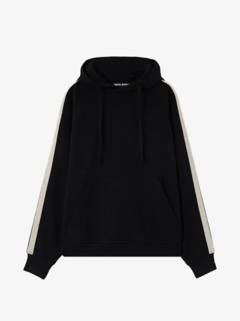 Palm Angels curved-logo track hoodie