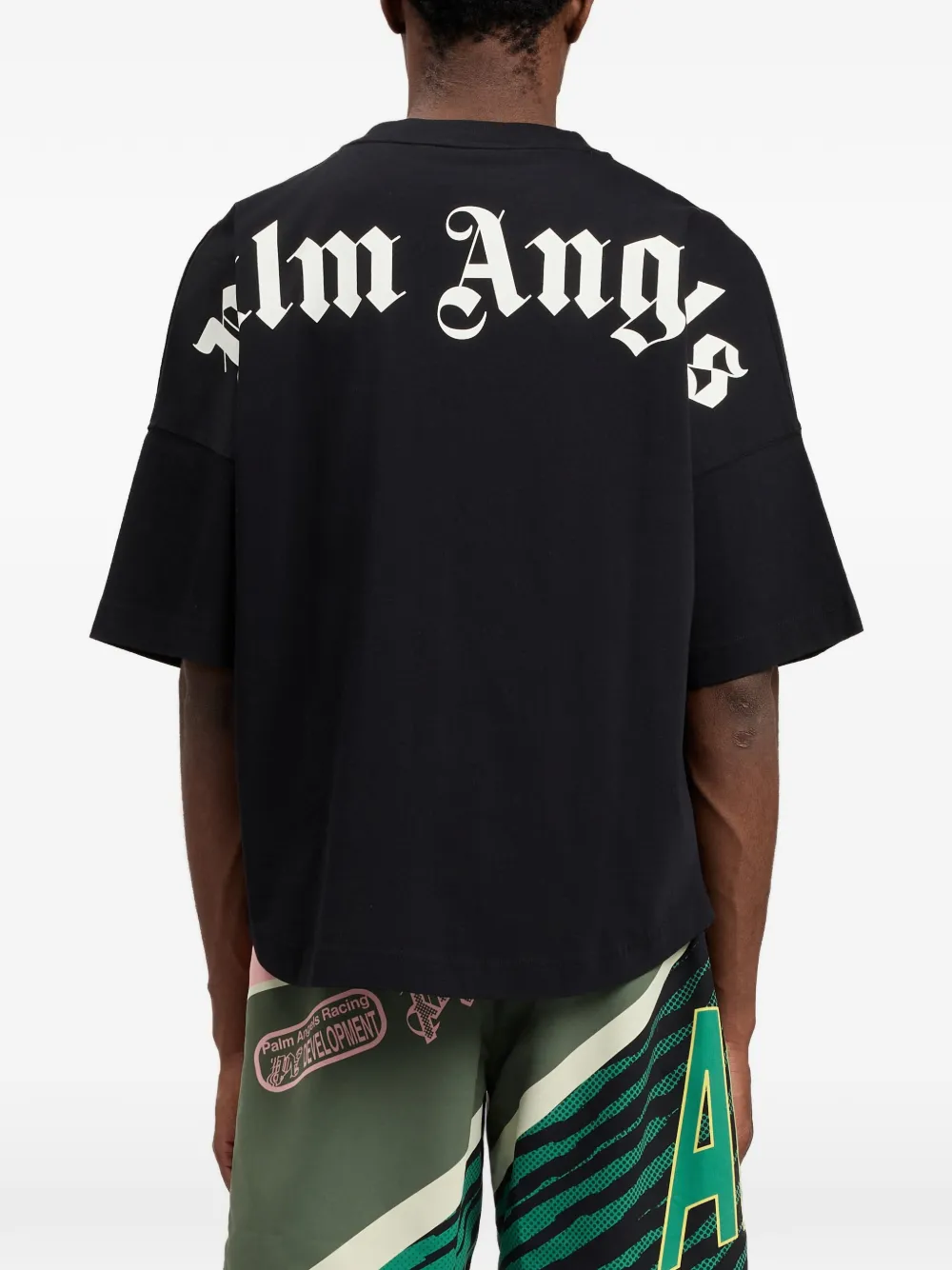 Palm Angels Oversized T-shirt Zwart