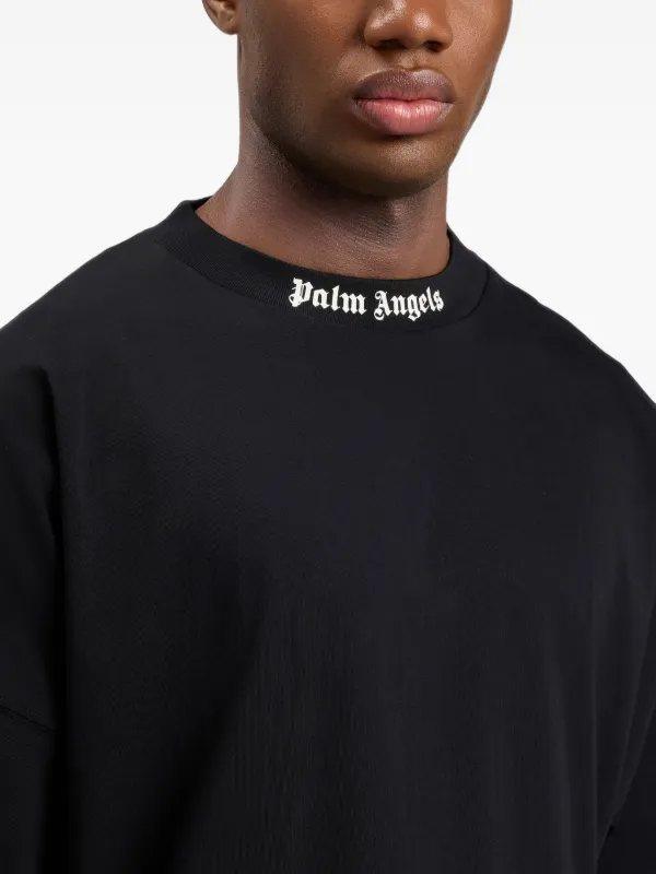 Palm Angels Classic Logo Over T-shirt | Black | FARFETCH