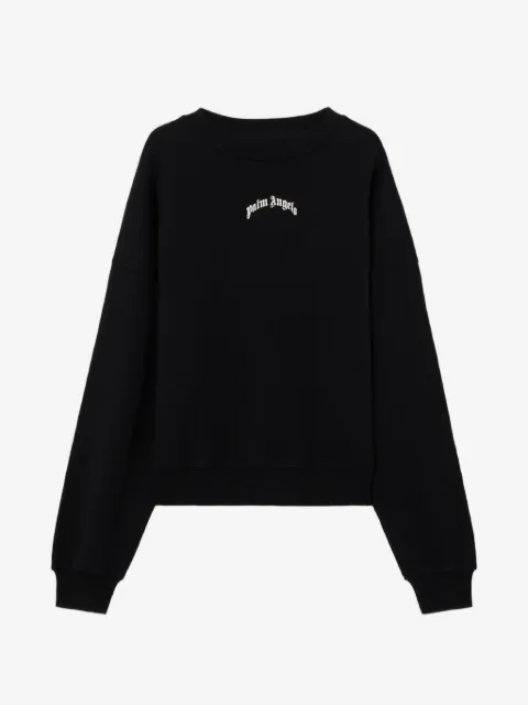 Palm Angels sweat à logo incurvé
