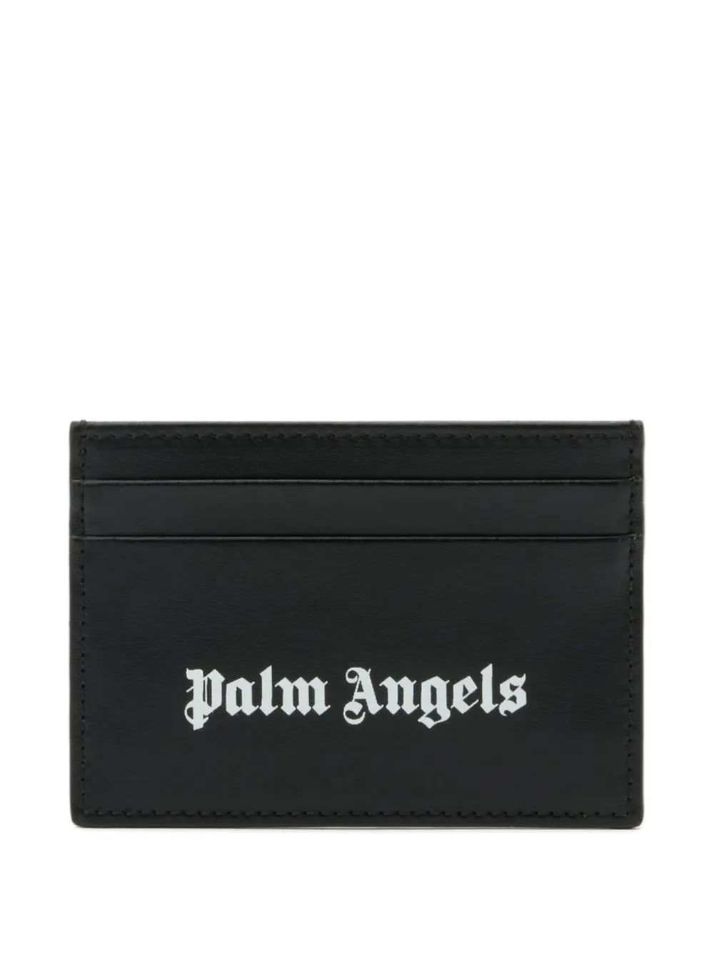 Palm Angels Kartenetui mit Logo - Schwarz
