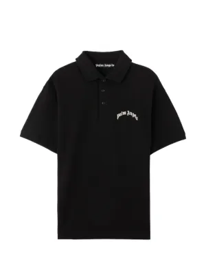 Balenciaga ロゴ ポロシャツ | ブラック | FARFETCH JP