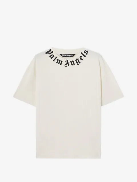 Palm Angels logo-neckline T-shirt