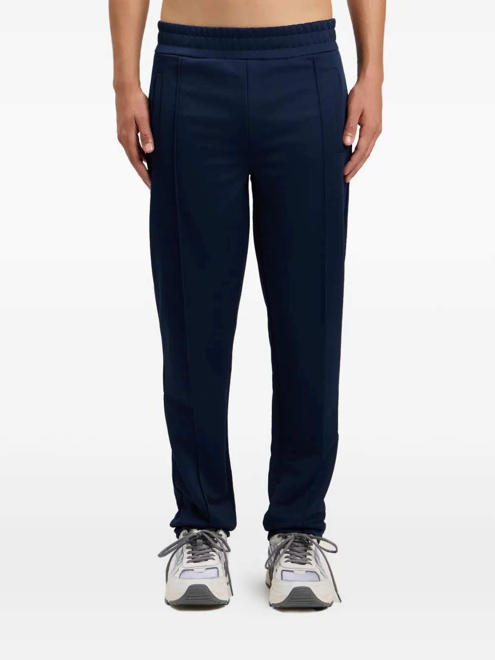 Palm Angels Joggingbroek met logo Blauw