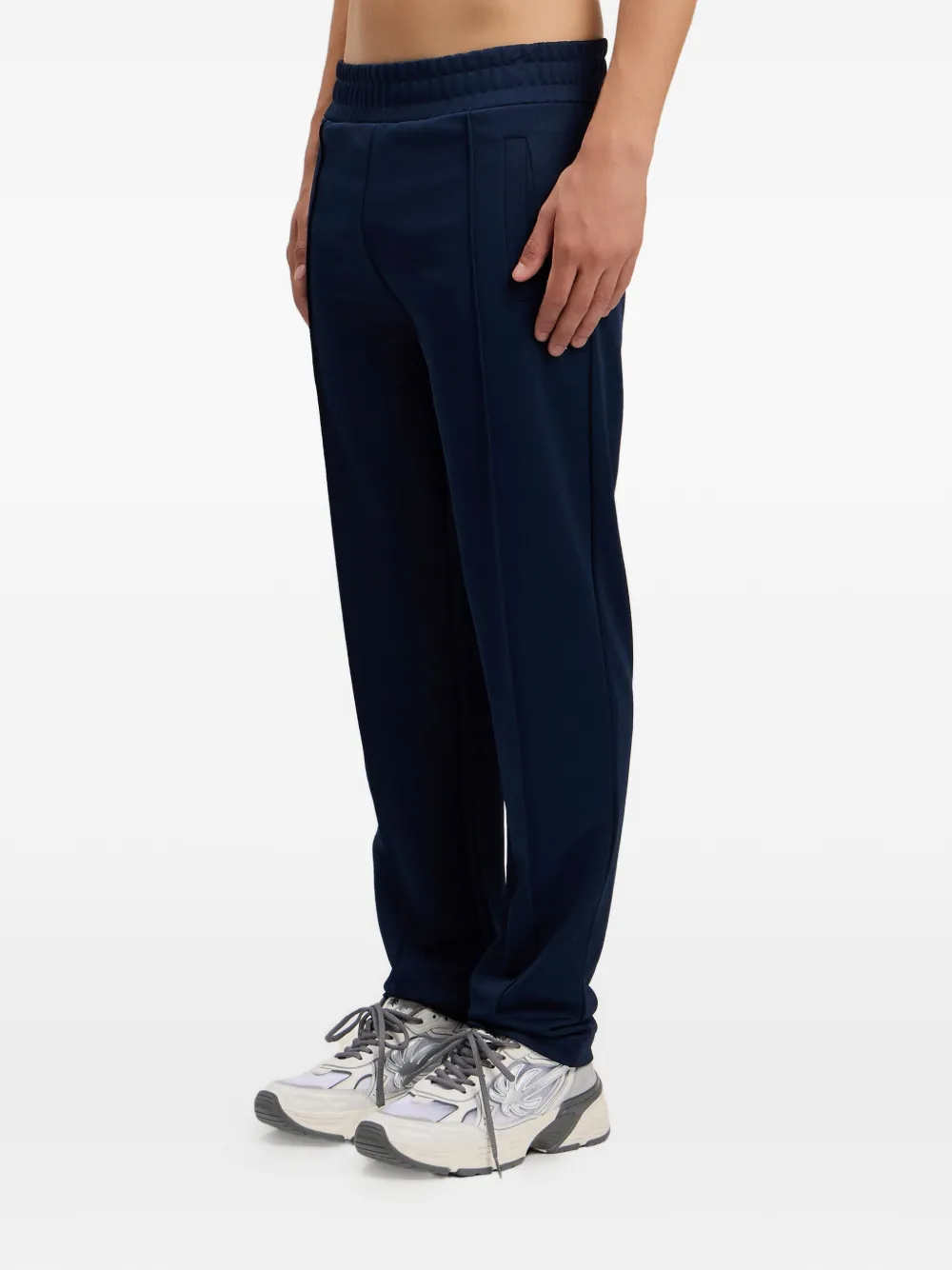 Palm Angels Joggingbroek met logo Blauw