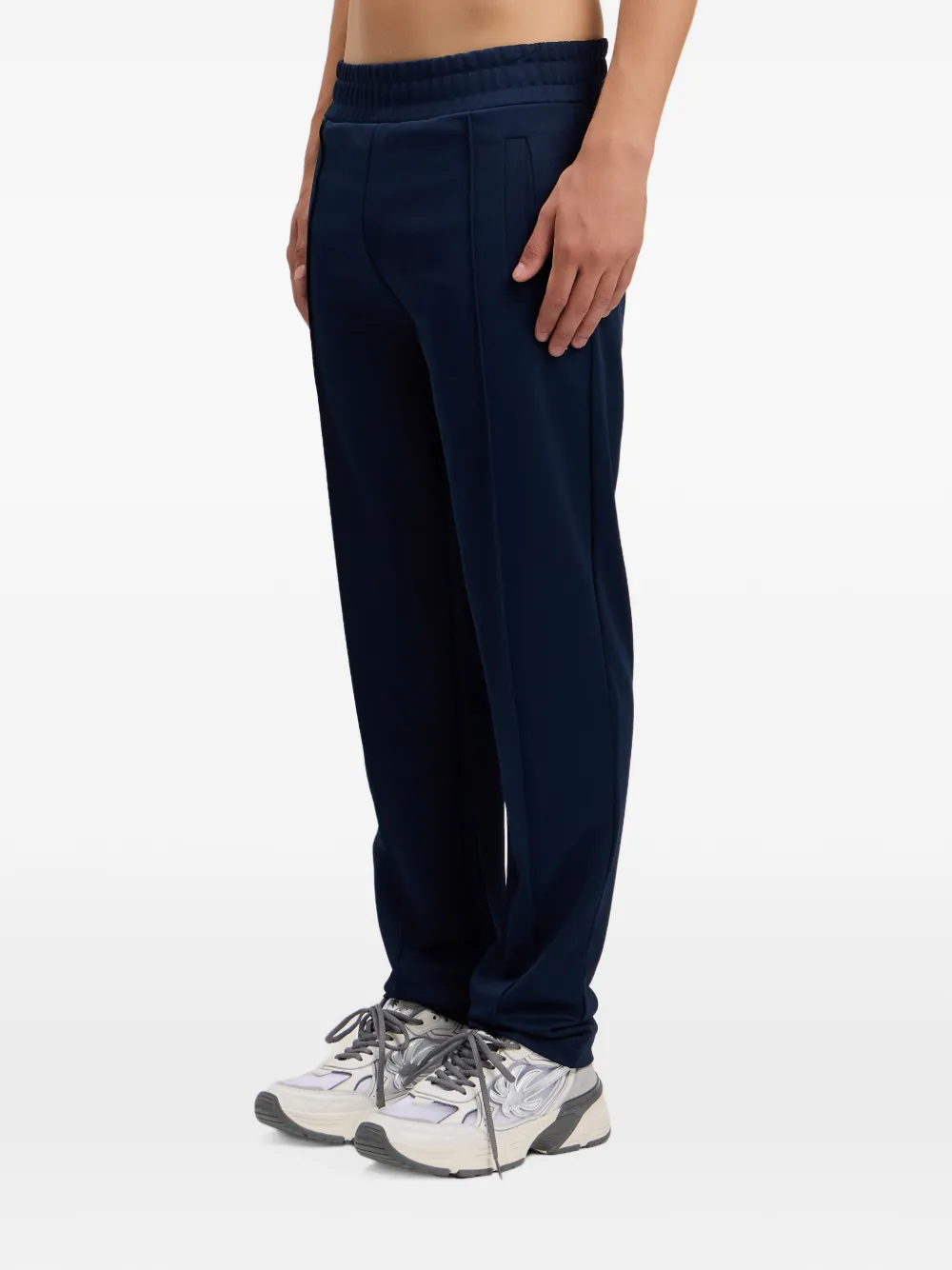 Palm Angels Joggingbroek met logo Blauw