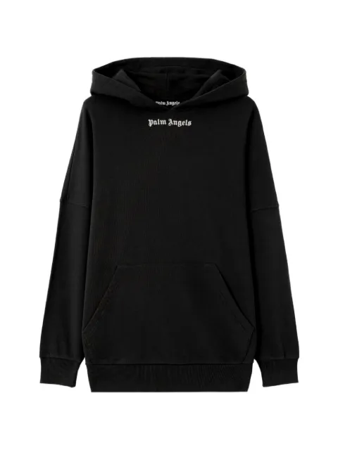 Palm Angels logo-print hoodie