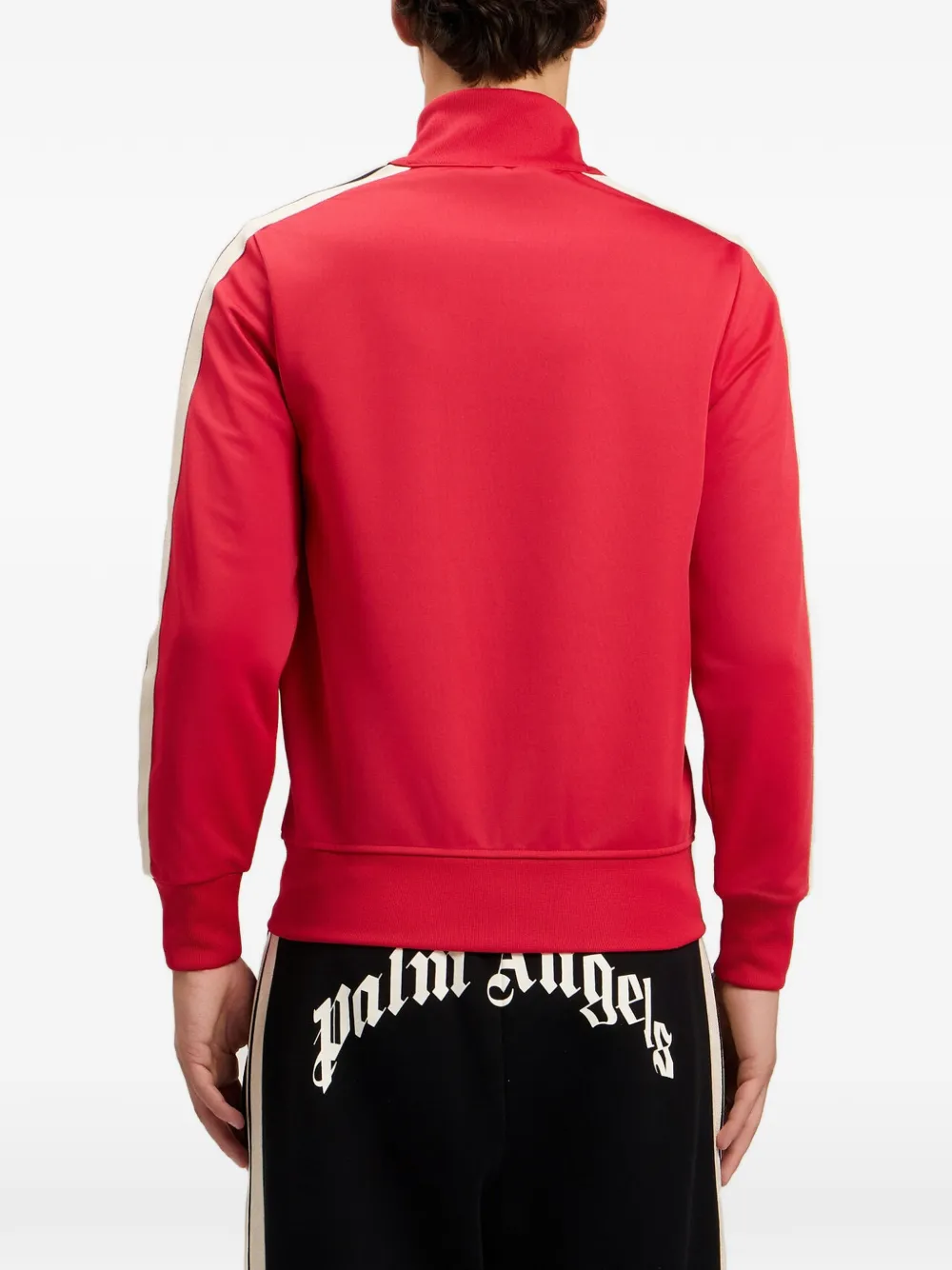 Palm Angels Trainingsjack met logostreep Rood