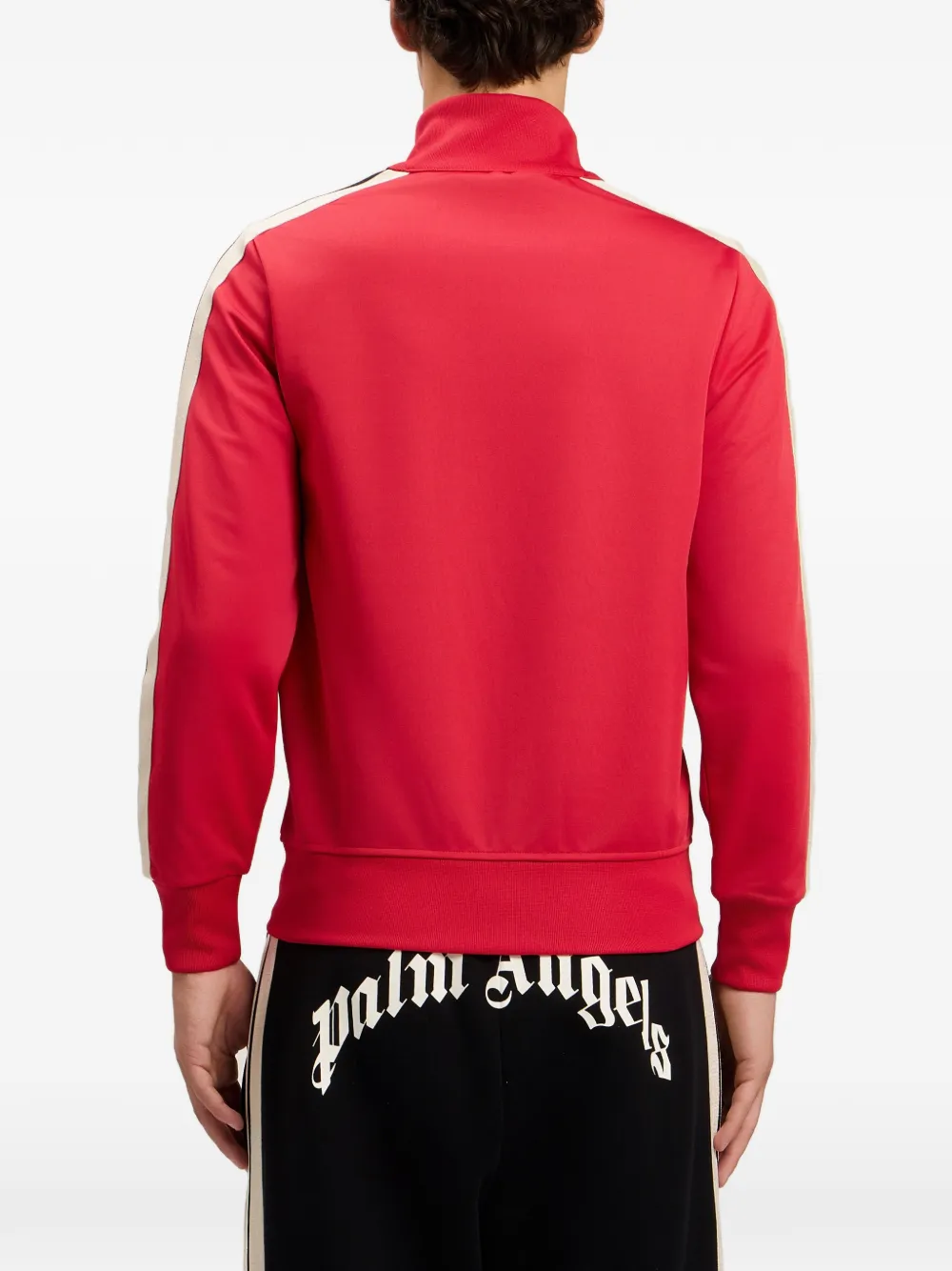 Palm Angels Trainingsjack met logostreep Rood