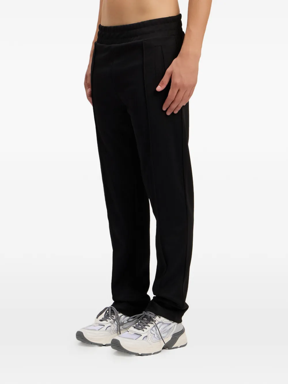 Palm Angels ロゴ トラックパンツ | ブラック | FARFETCH JP