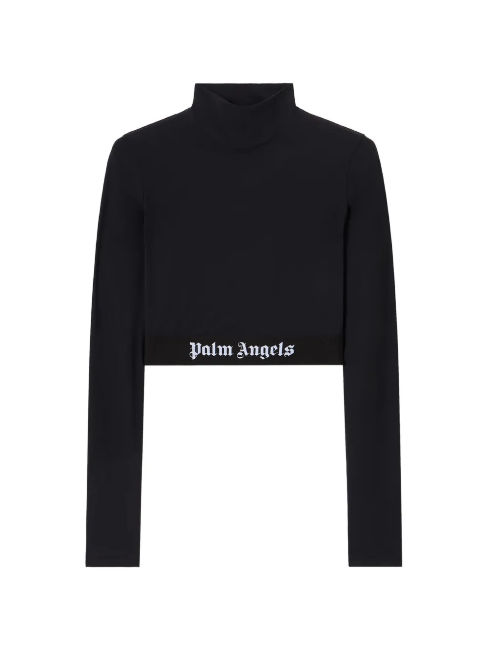 Palm Angels Top con logo - Nero