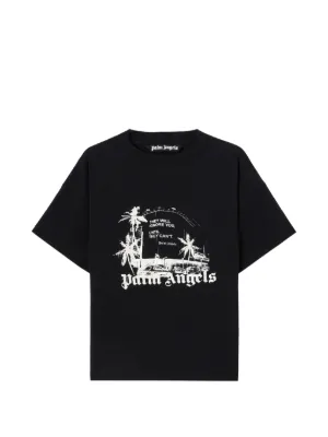 Mixed Emotion End ラインストーン Tシャツ | ブラック | FARFETCH JP