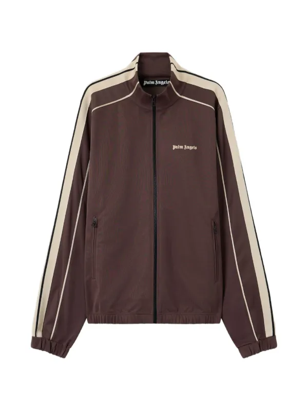 Palm angels トラックジャケット上 Palm Angels トラックジャケット | ブラウン | FARFETCH JP