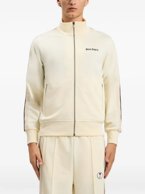 Palm Angels logo stripes sweatshirt