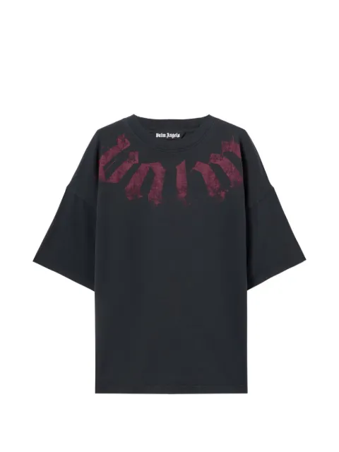 Palm Angels t-shirt oversize à logo imprimé