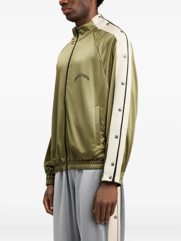 Palm Angels スナップボタン トラックジャケット | グリーン | FARFETCH JP