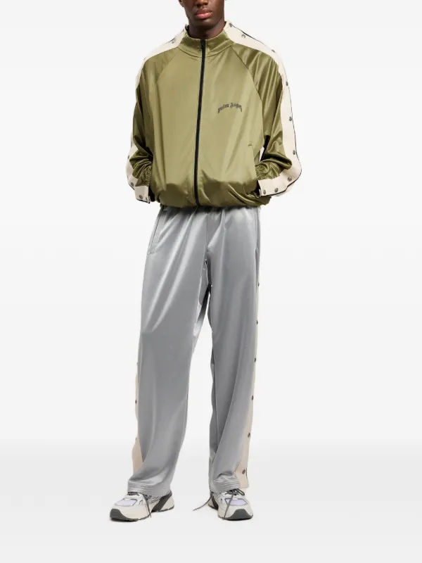 Palm Angels スナップボタン トラックジャケット | グリーン | FARFETCH JP