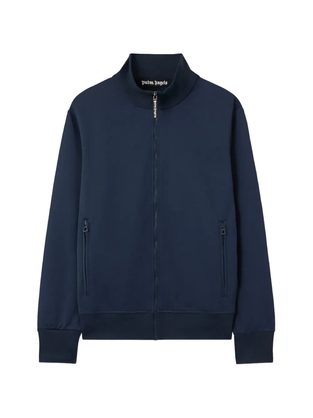 Palm Angels curved logo sweater - Blu