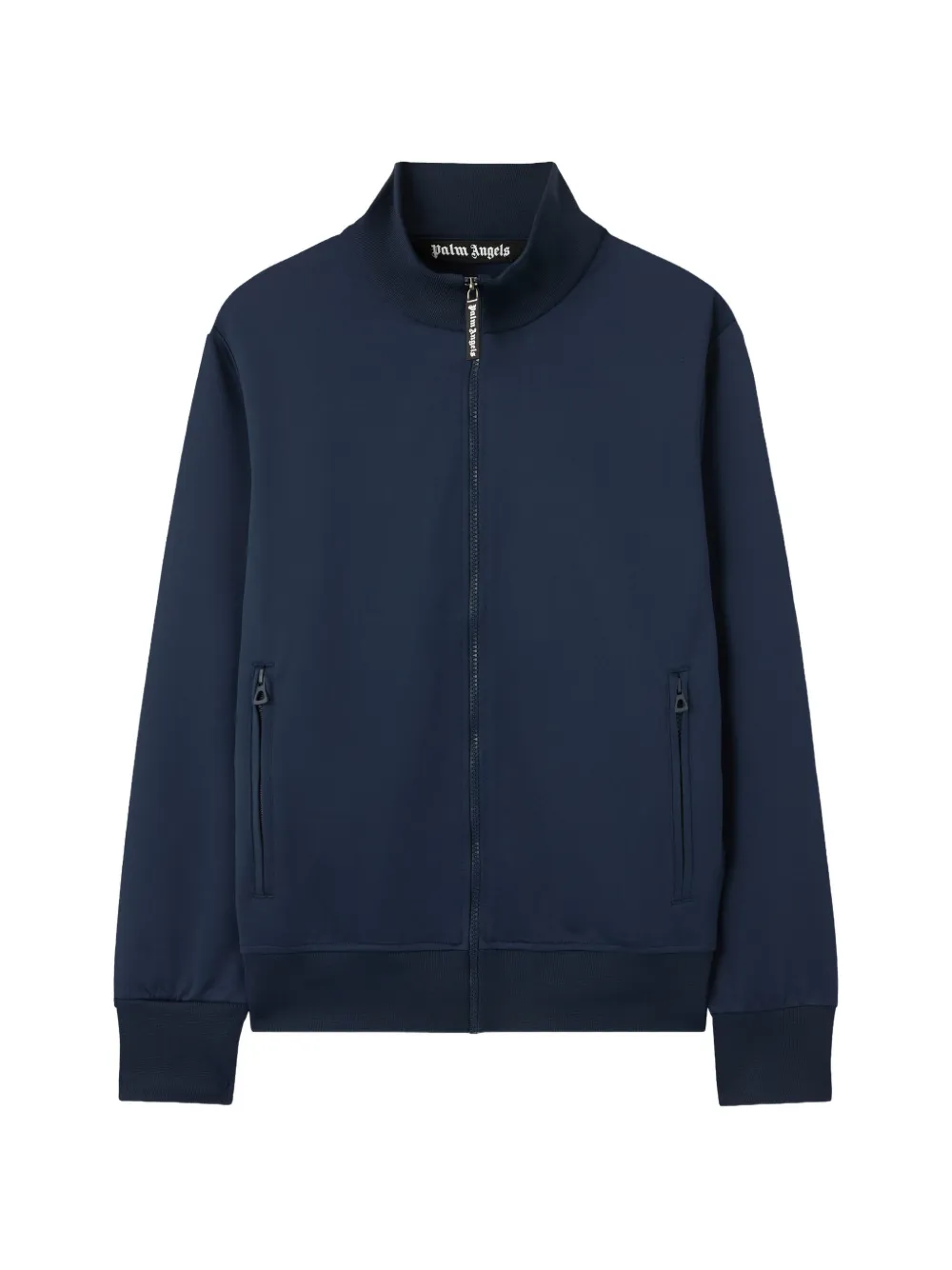 Palm Angels curved logo sweater - Blu