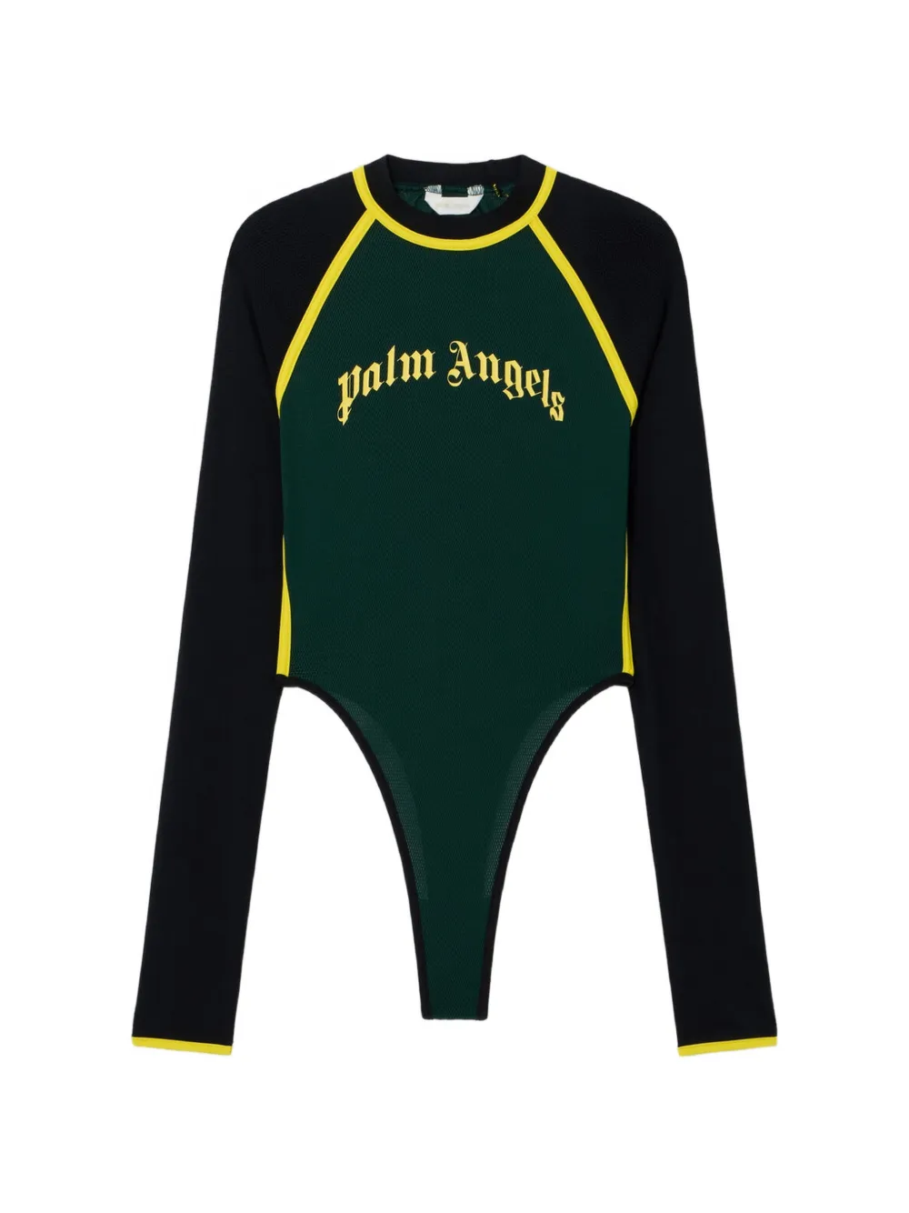 Palm Angels Body a maniche lunghe con logo - Nero