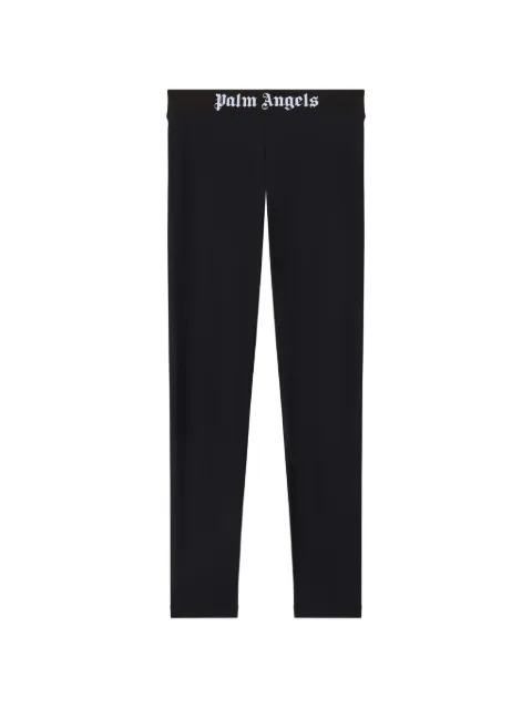 Palm Angels leggins con logo en la pretina
