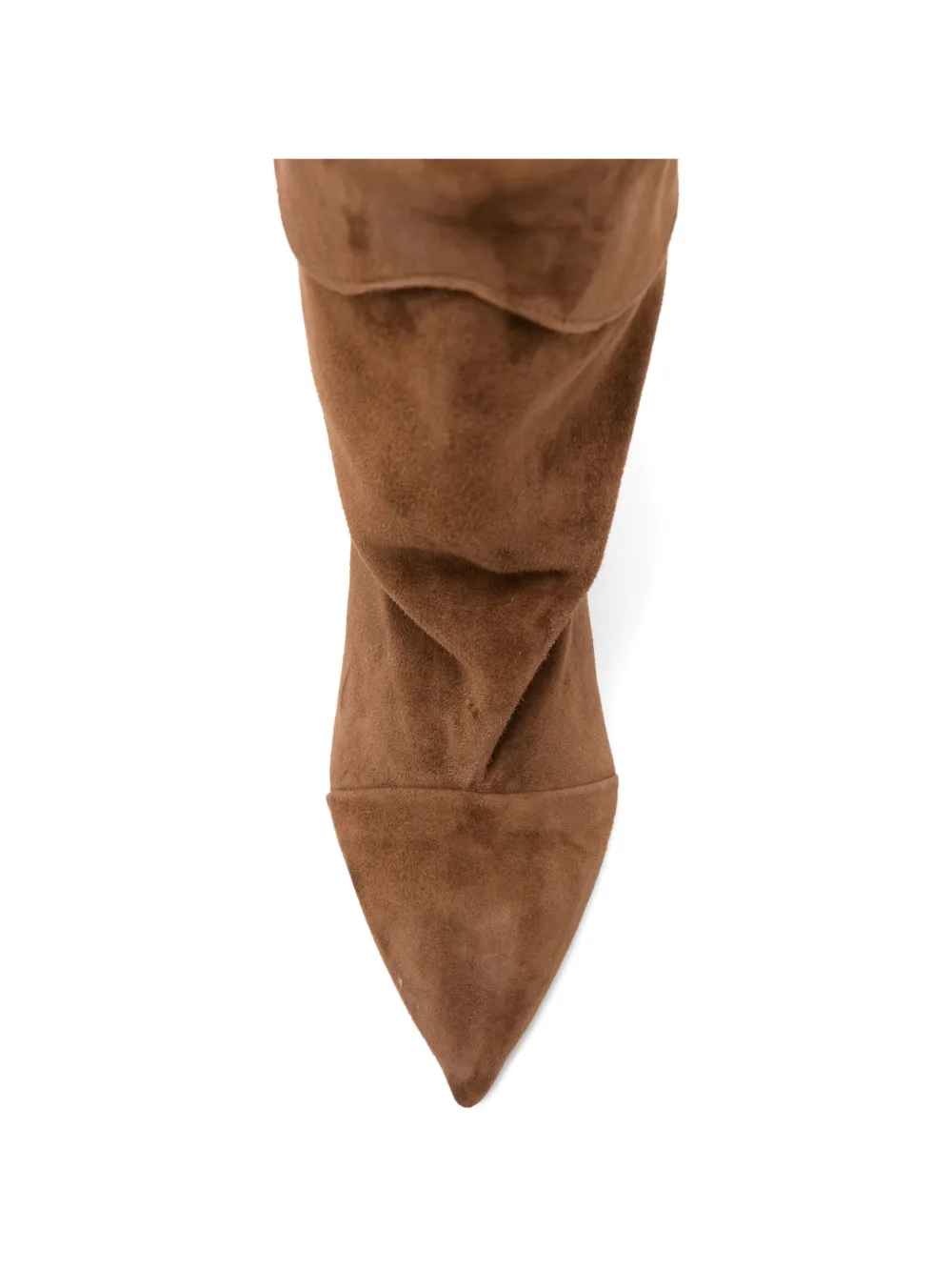 Gisel Moire Miriam pointed-toe boots Bruin