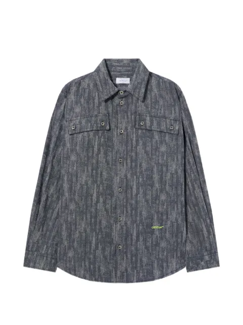 Off-White Ss_Switch Off button-up shirt
