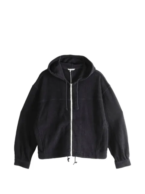Auralee zip-up hoodie