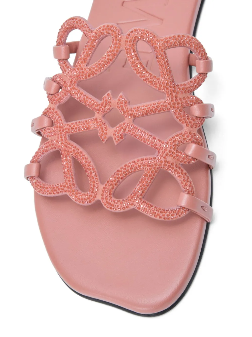 LOEWE Petal Anagram sliders Roze