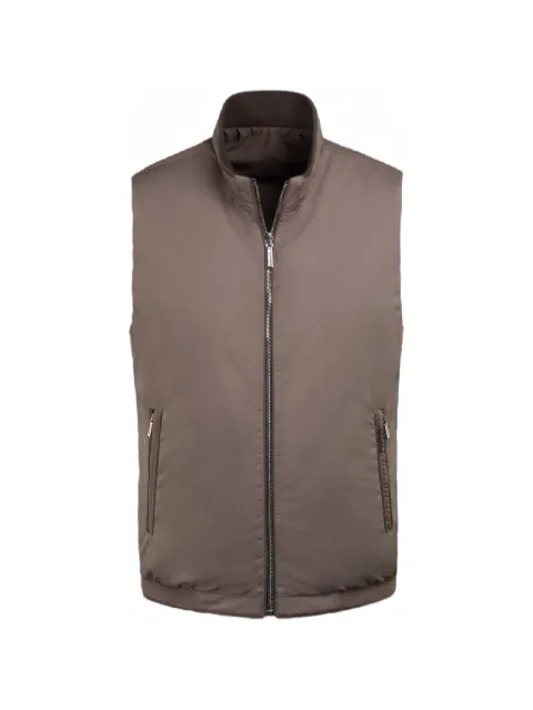 Moorer Fioresi-Wk reversible zip-fastening gilet