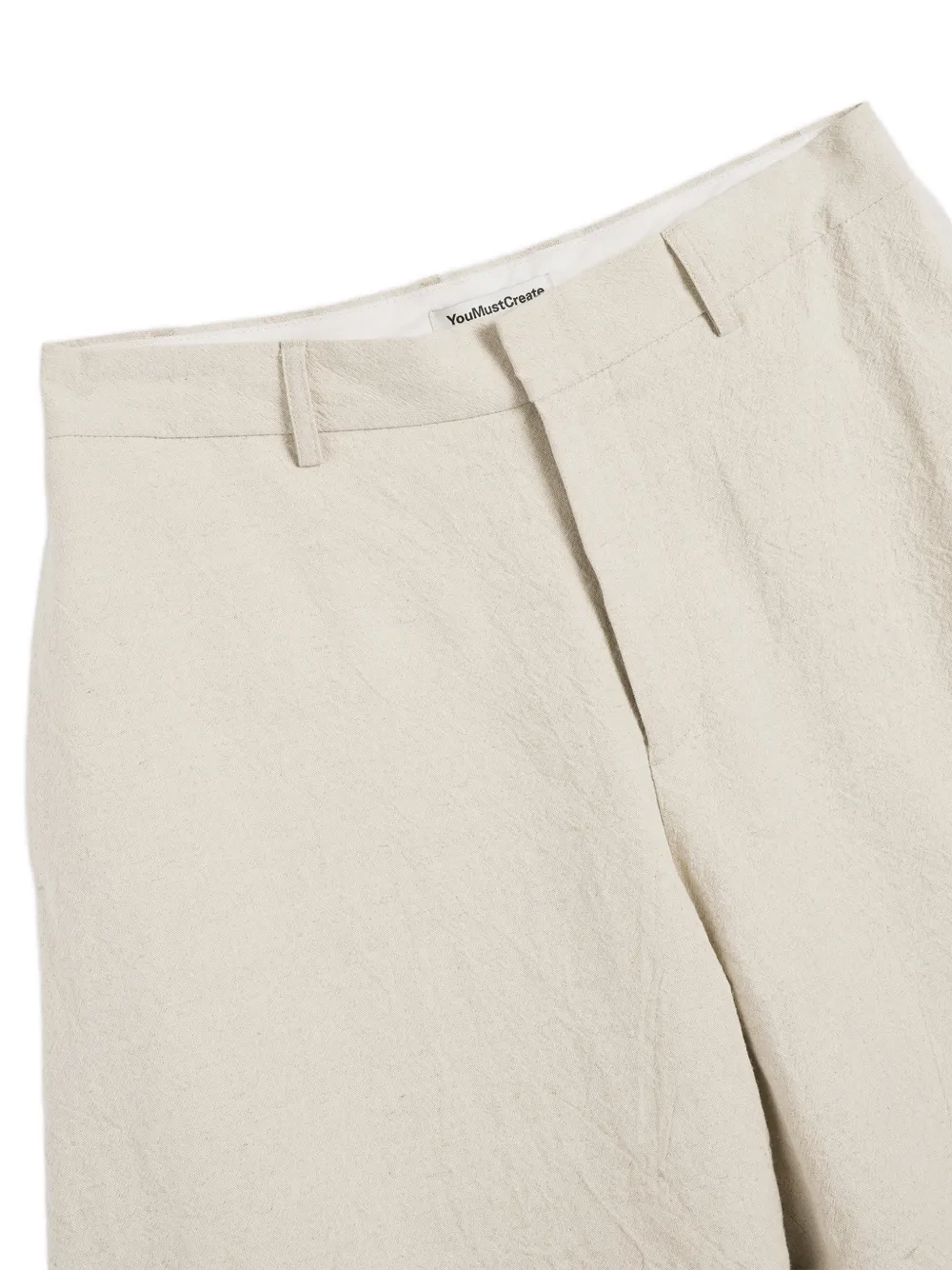  Ymc Like A Textured Trousers - Neutrals 
