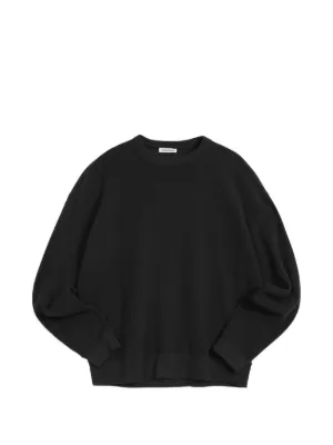 Marina Yee asymmetric-hem Sweatshirt | Black | FARFETCH AO