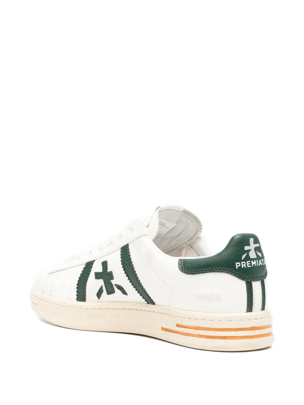 Premiata Russell logo-detail sneakers Wit