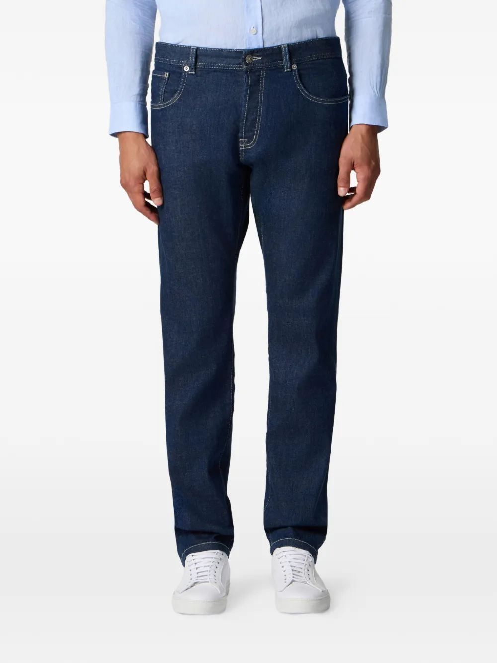 Brooks Brothers five-pocket jeans - Blu