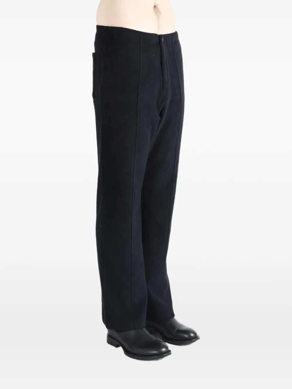  Auralee Panelled Trousers - Black 