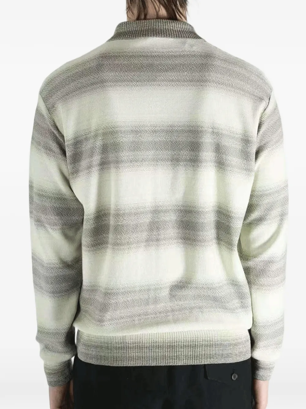 Auralee Gestreept vest Beige
