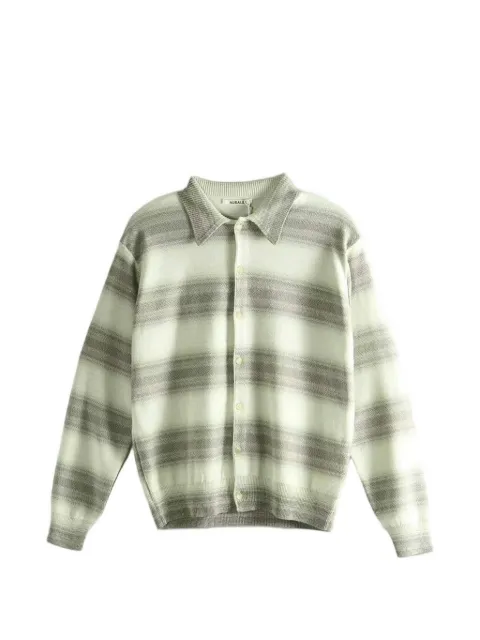 Auralee striped cardigan