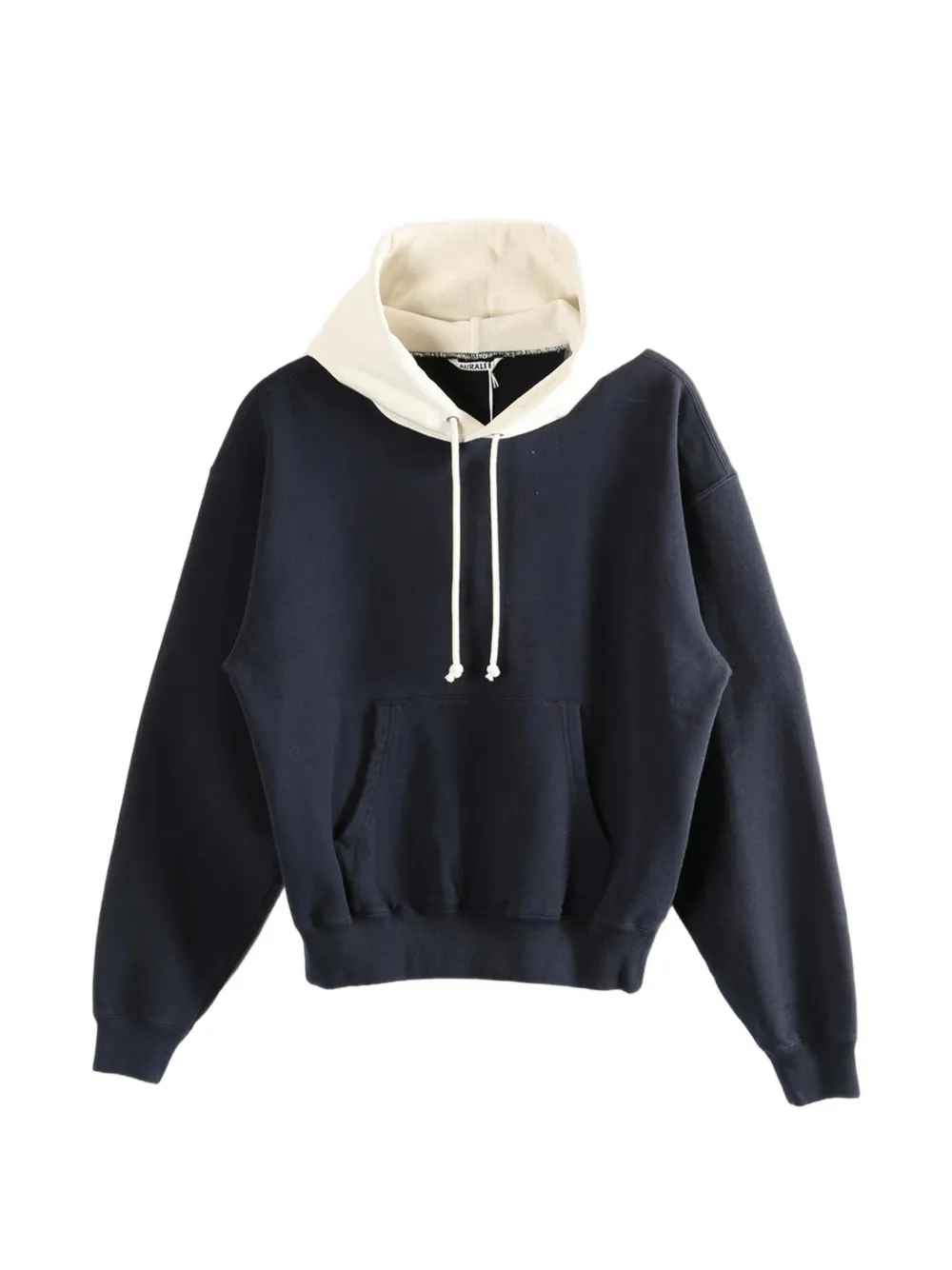 Auralee drawstring hoodie - Blu