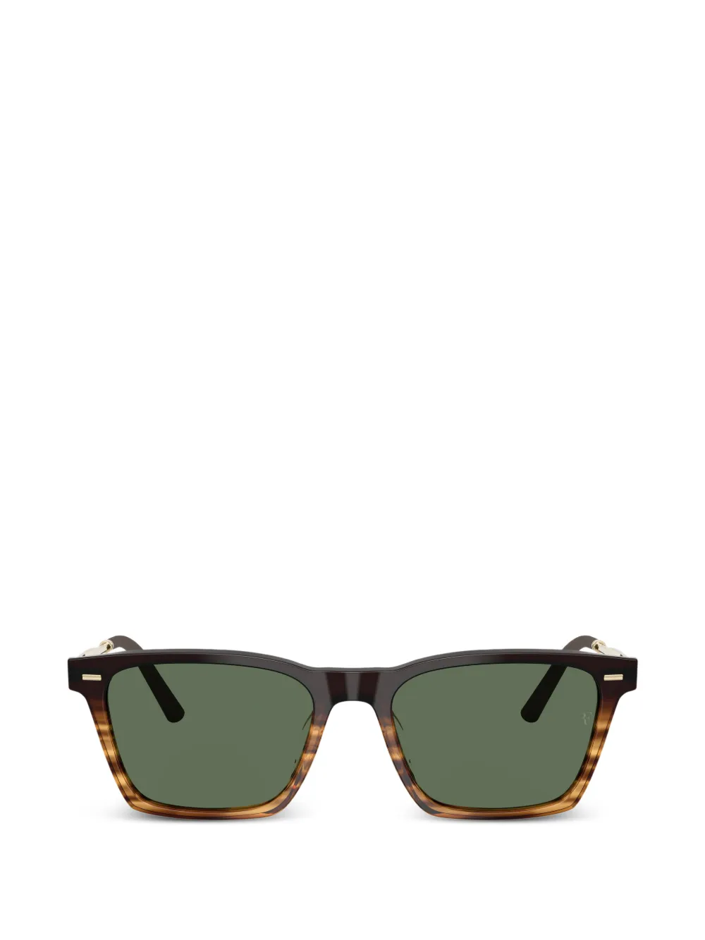 Oliver Peoples square-frame sunglasses - Marrone