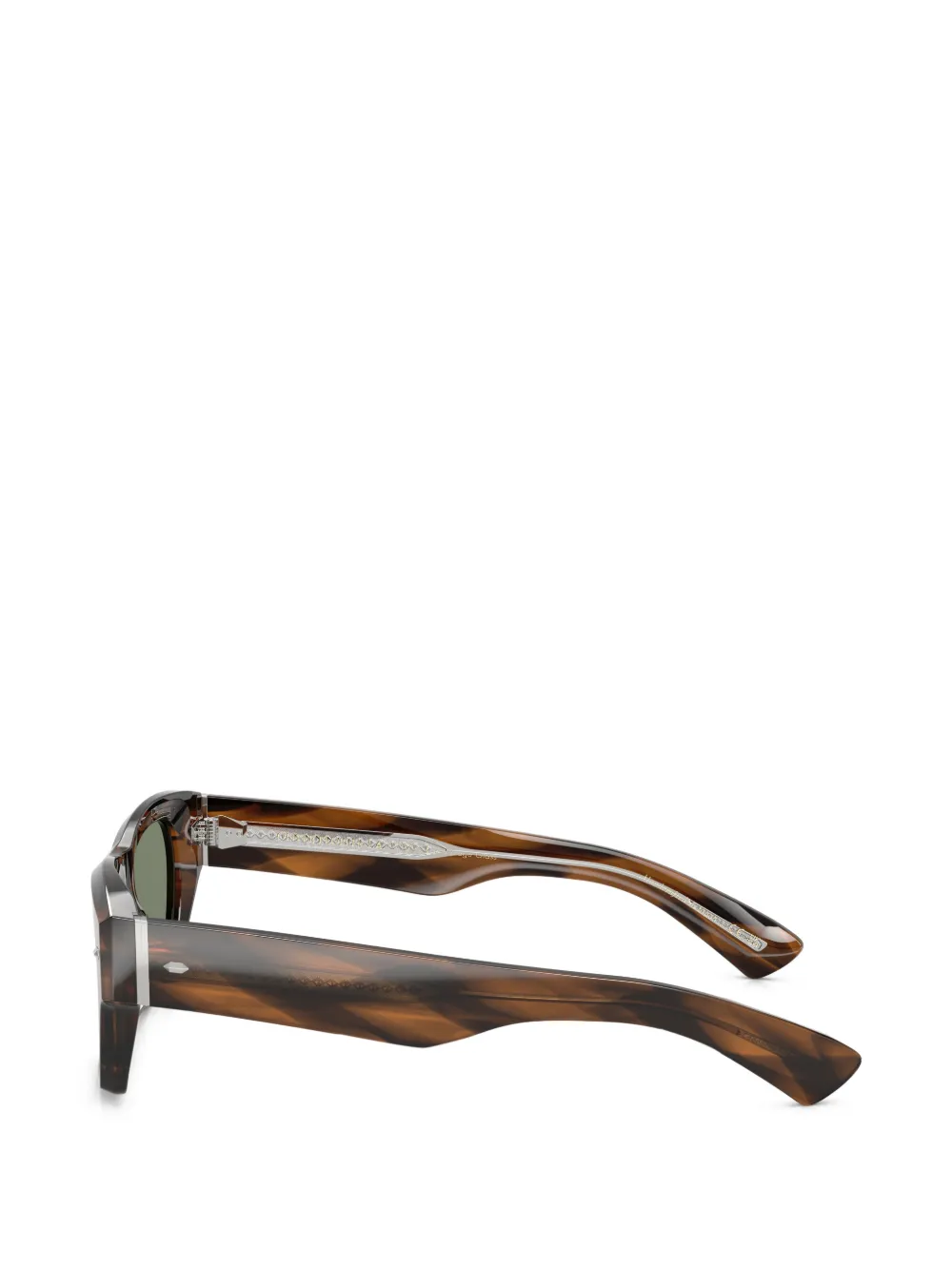 Oliver Peoples Kasdan zonnebril Bruin