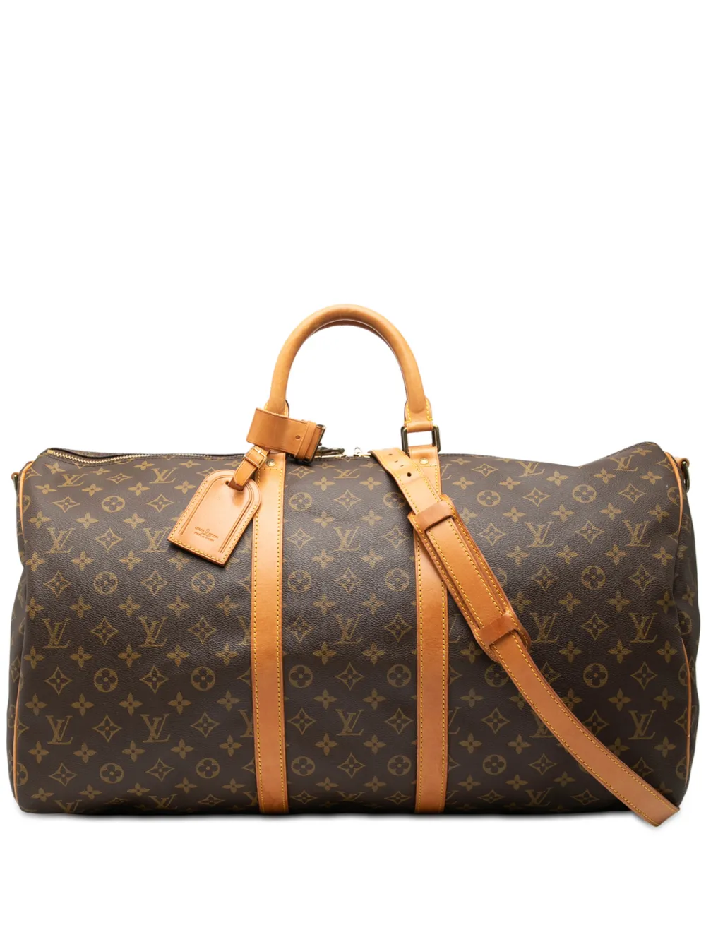Louis Vuitton Pre-Owned 1993 Monogram Keepall Bandouliere 55 travel bag - Marrone