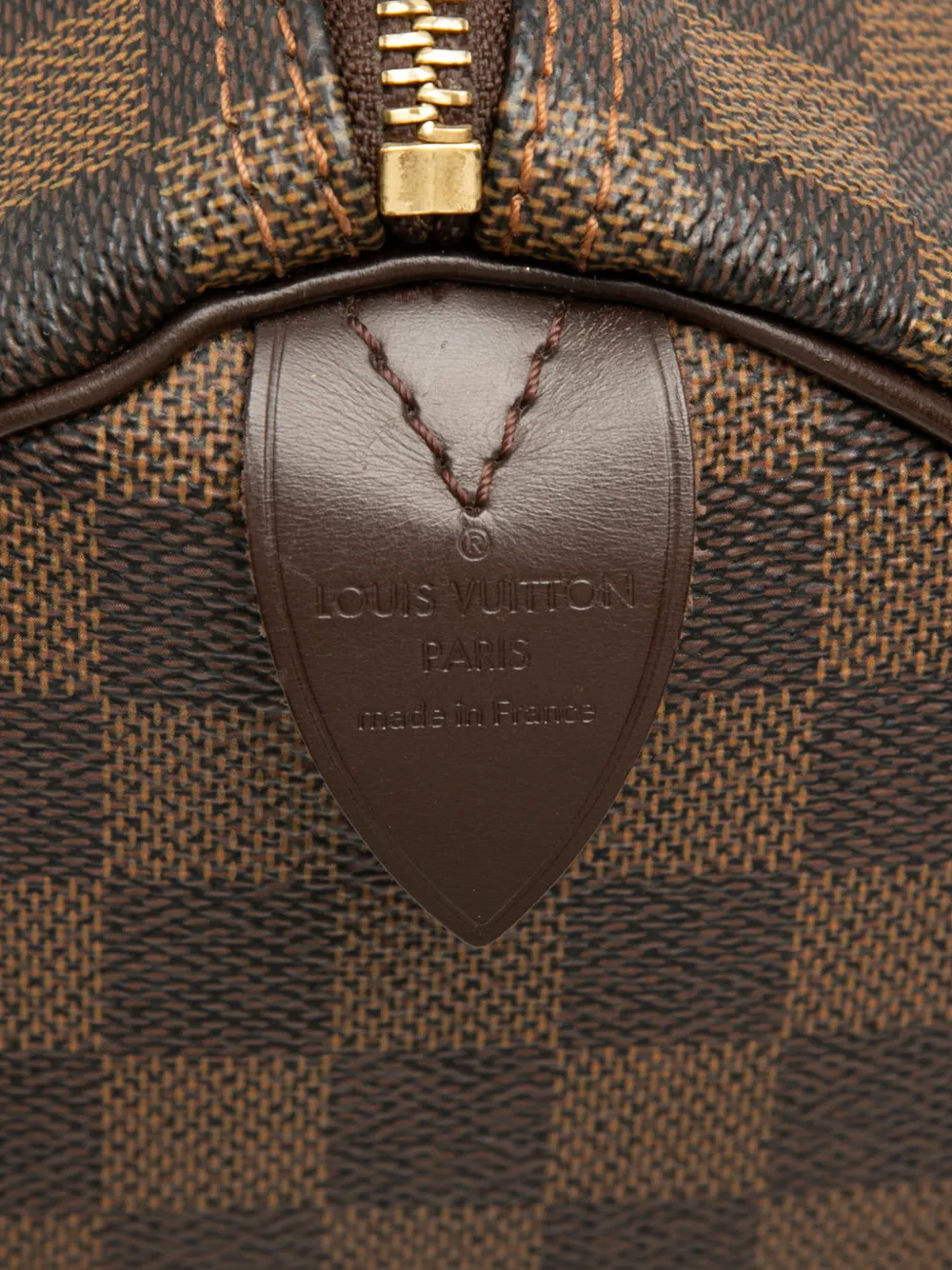 2007 Damier Ebene Speedy 30 Boston Bag