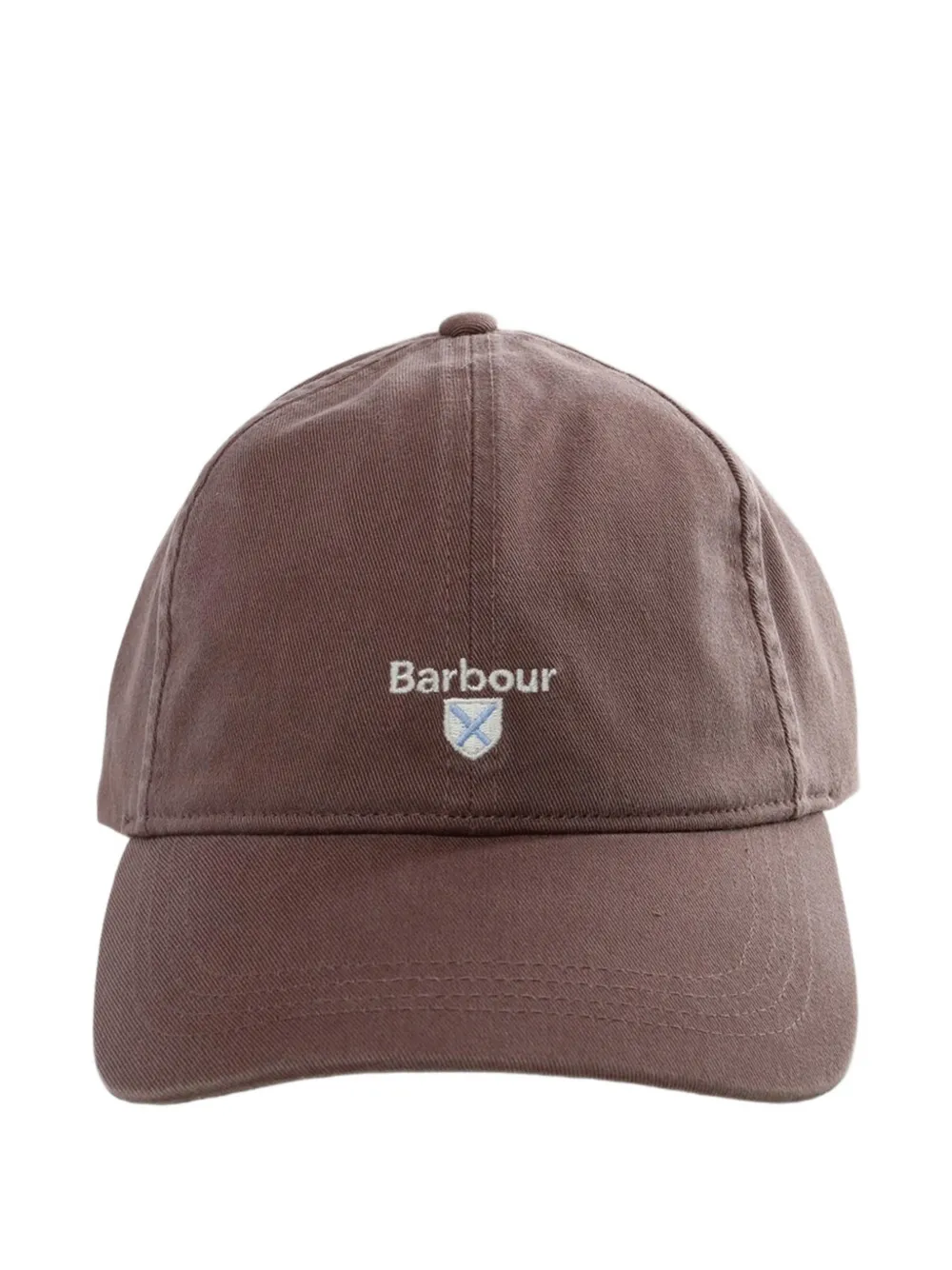 Barbour logo-embroidered baseball cap - Marrone