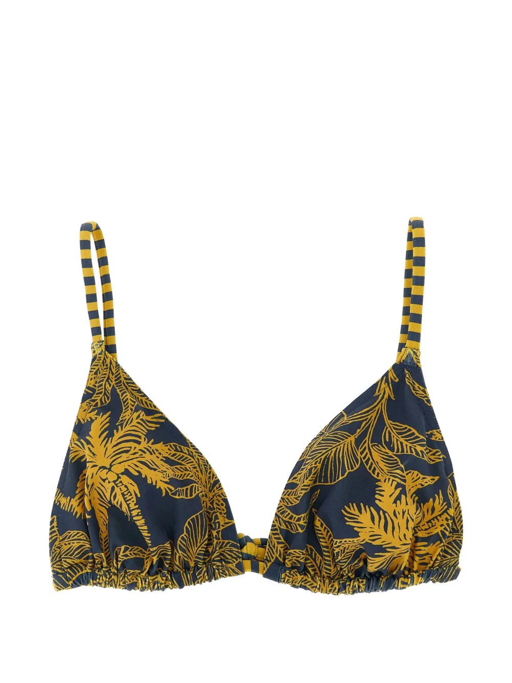 ERES Hamac patterned bikini top - Blau